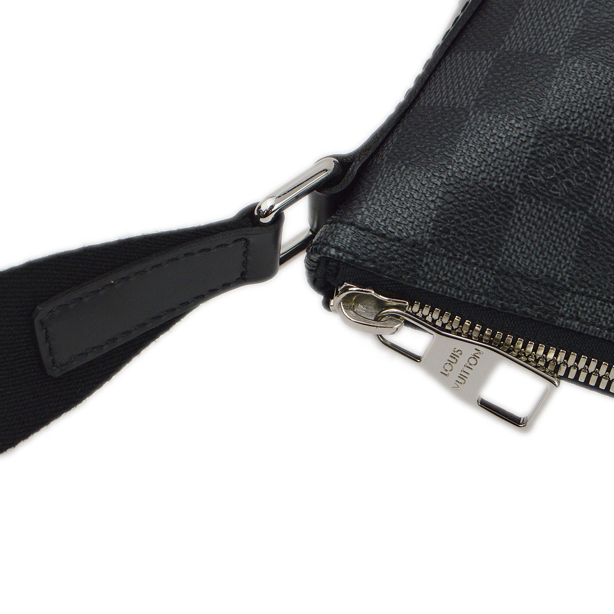 Louis Vuitton 2011 Damier Graphite Mick MM Shoulder Bag N41106
