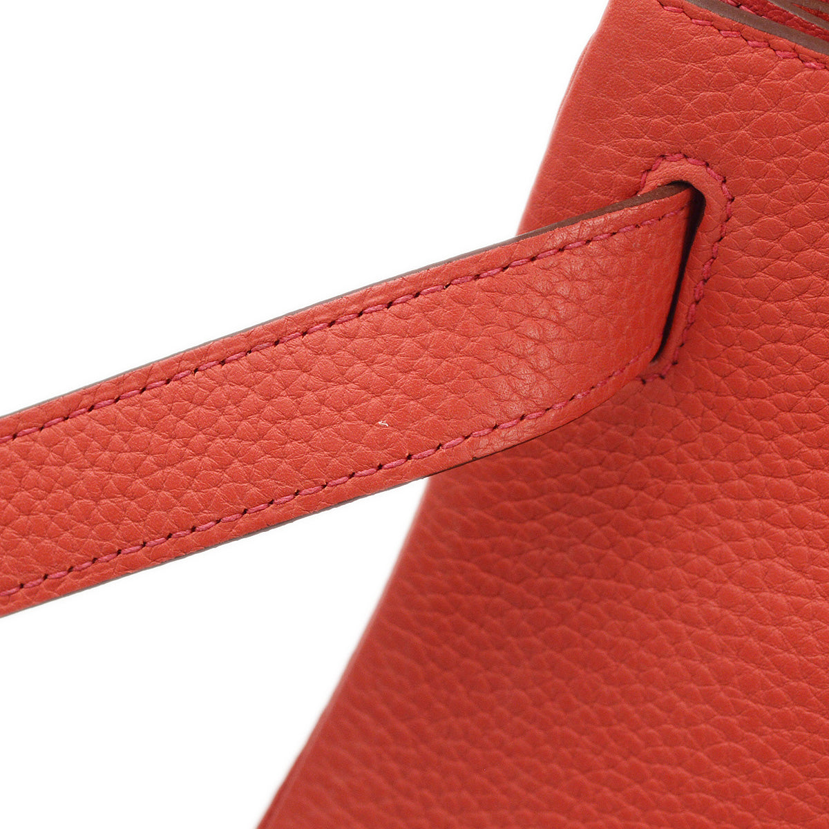 Hermes 2010 Bougainvillea Clemence Shoulder Kelly Fringe
