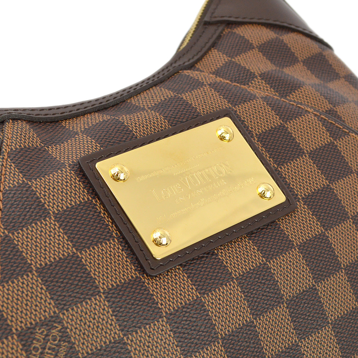 Louis Vuitton 2012 Damier Thames PM Hobo Handbag N48180