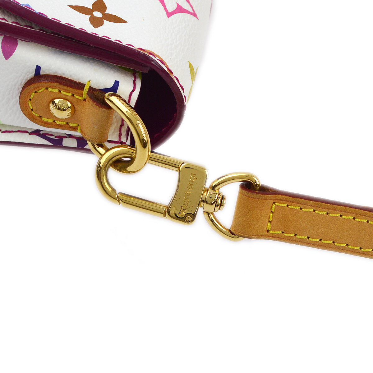 Louis Vuitton 2012 White Monogram Multicolor Heartbreaker M40660