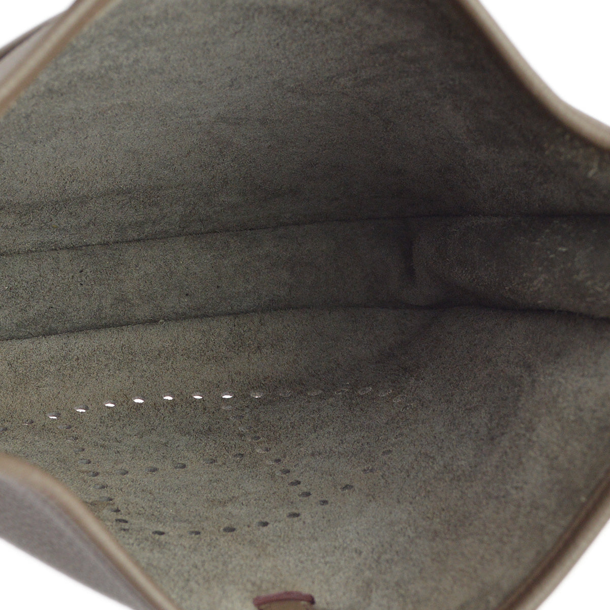 Hermes 2011 Etain Taurillon Clemence Evelyne 3 PM Shoulder Bag