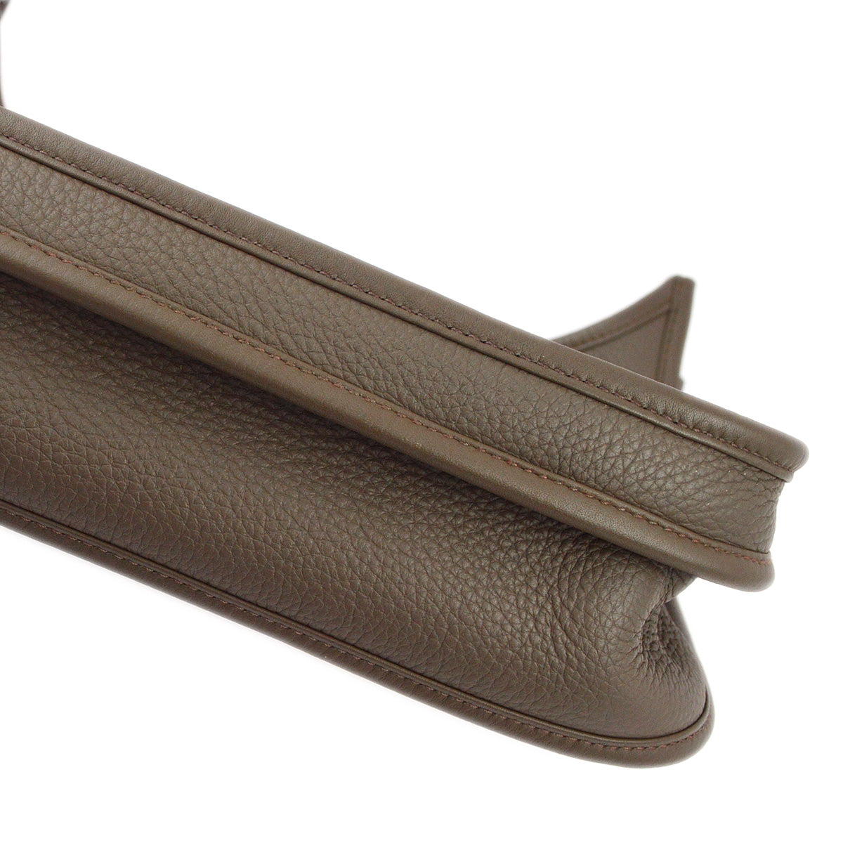 Hermes 2011 Etain Taurillon Clemence Evelyne 3 PM Shoulder Bag