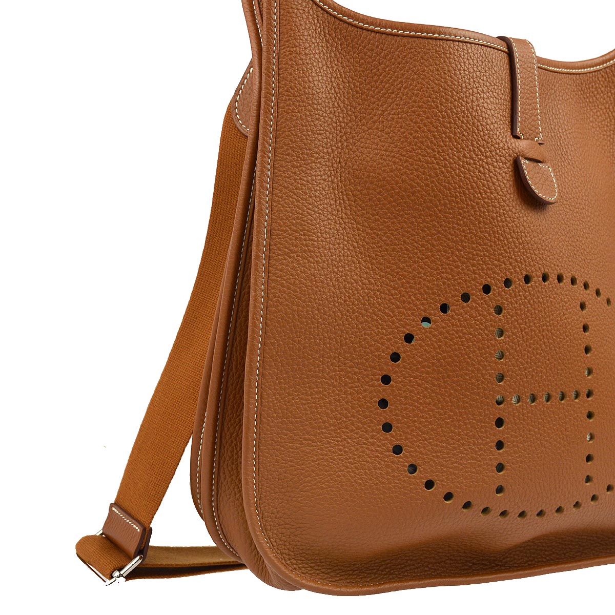 Hermes 2010 Gold Clemence Evelyne 3 GM