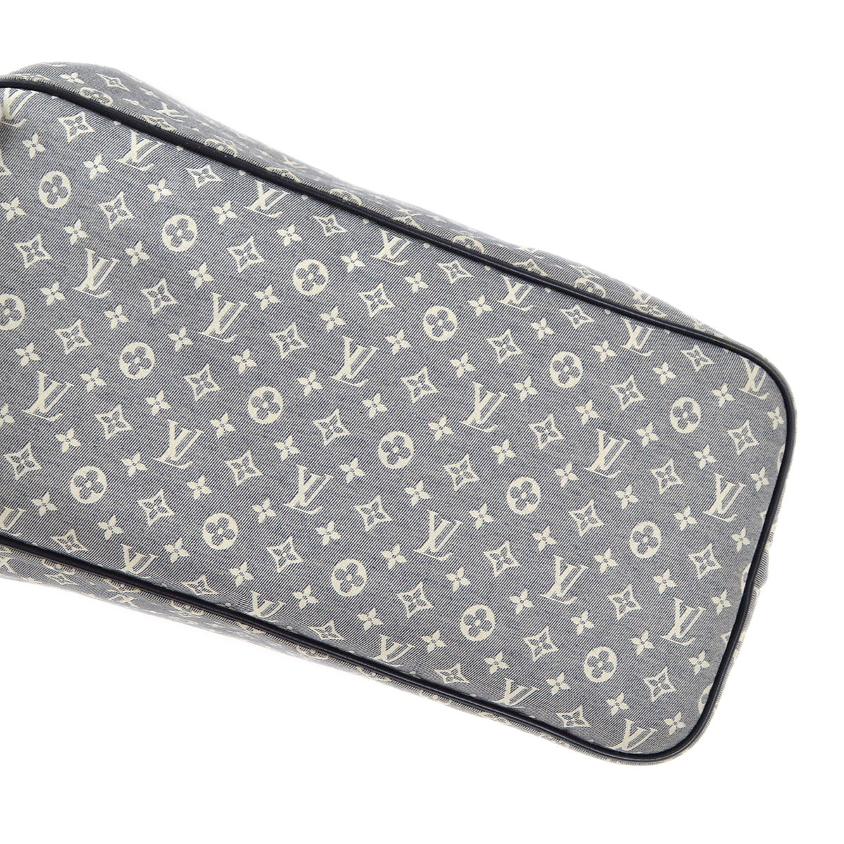 Louis Vuitton 2012 Navy Monogram Idylle Neverfull MM Tote M40514