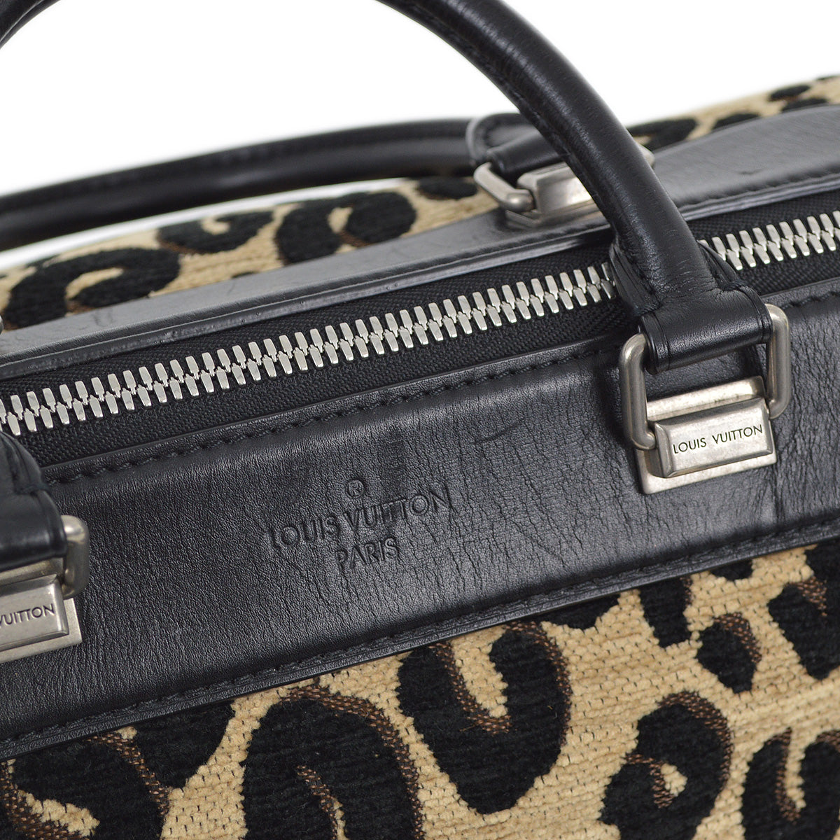 Louis Vuitton 2012 Leopard Speedy 30 Handbag M97396