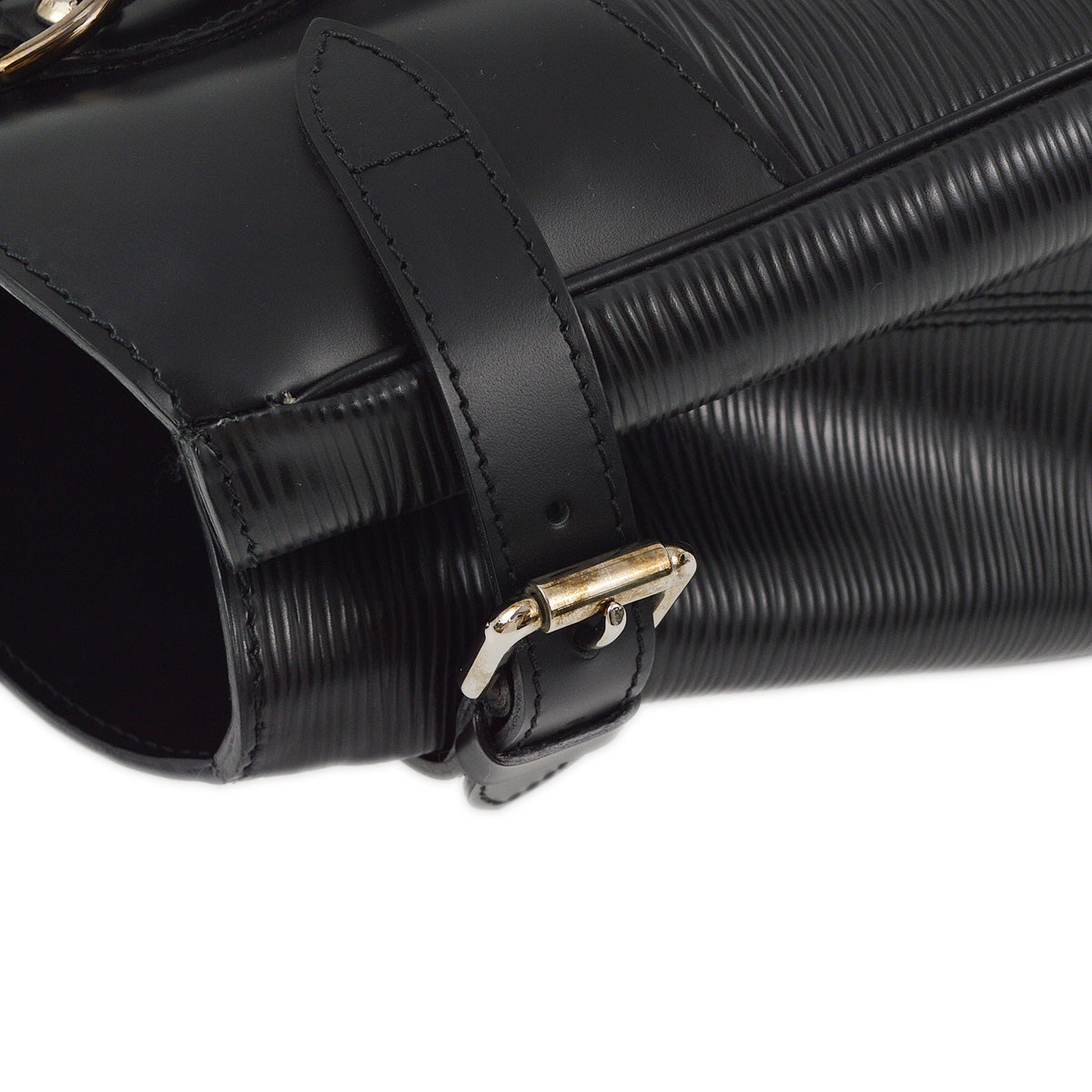 Louis Vuitton 2010 Black Epi Passy PM Tote Handbag M59262