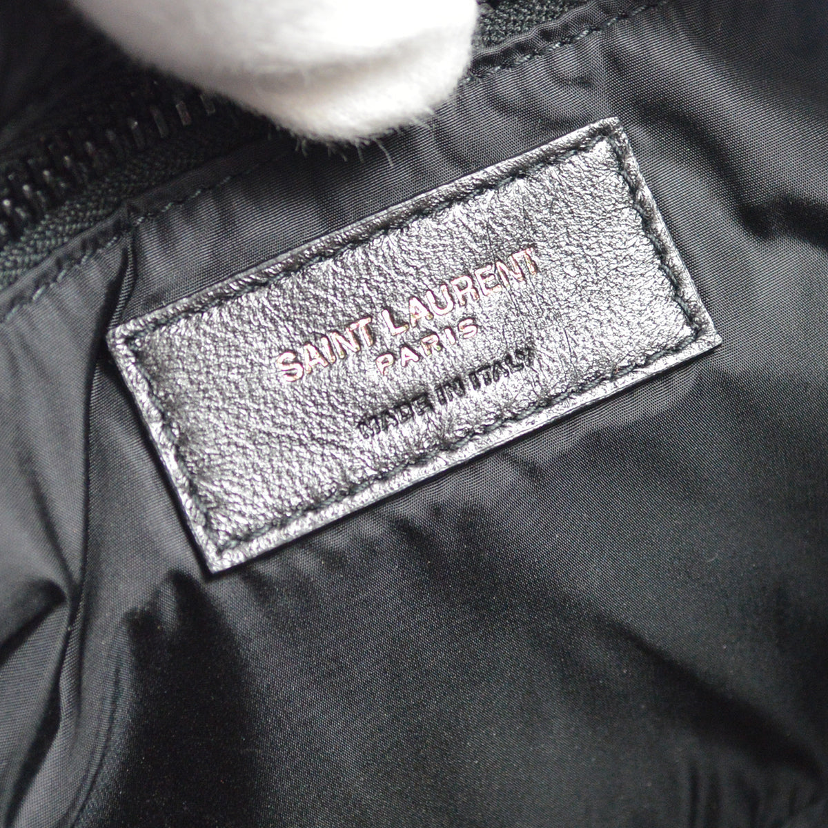 Saint Laurent 2022 Black Nylon Shoulder Bag