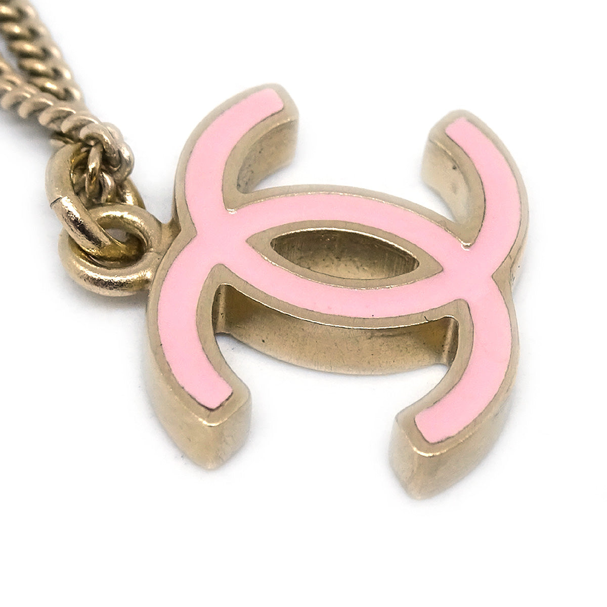 Chanel 2011 Gold CC Pendant Necklace B11C