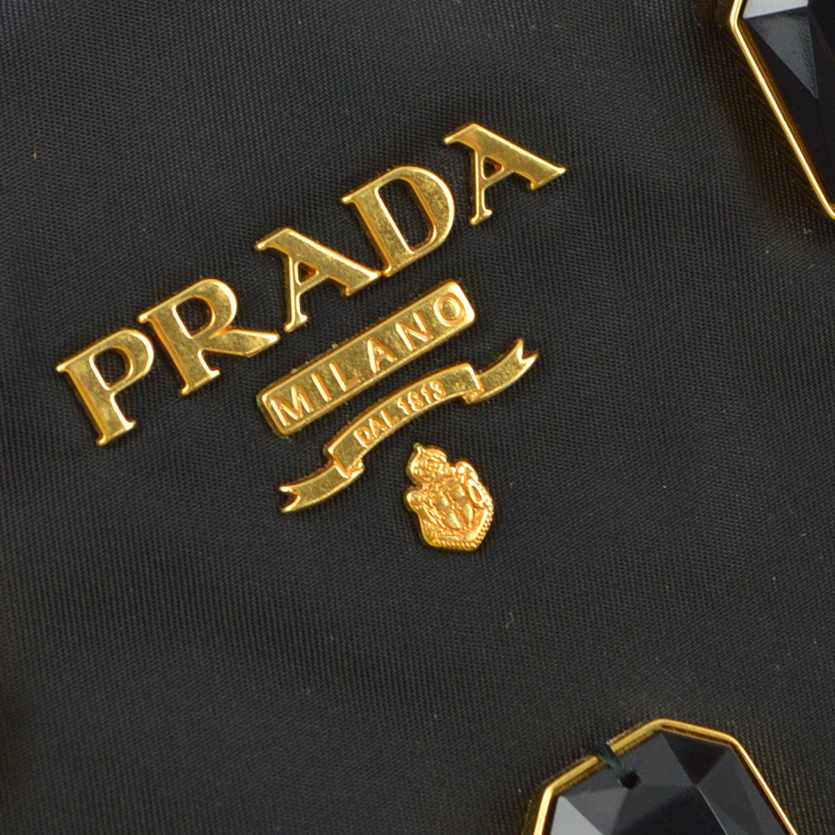 Prada Black Nylon Tote Handbag