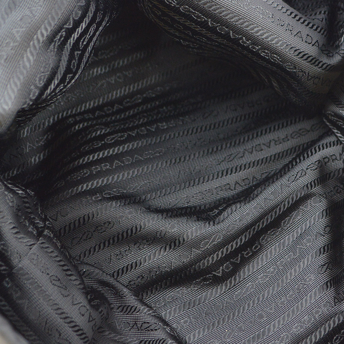 Prada Black Nylon Tote Handbag