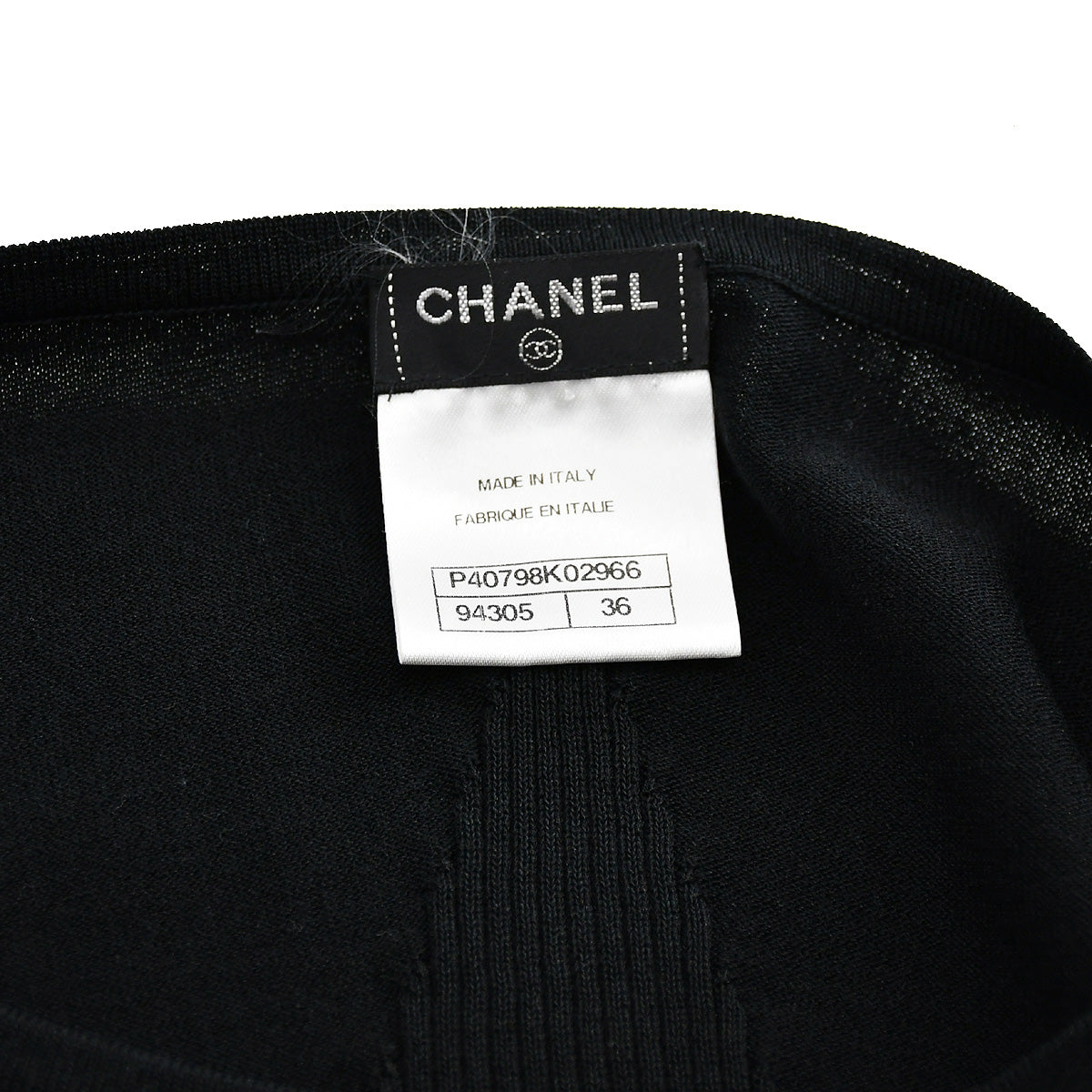 Chanel 2010 T-shirt Black #36