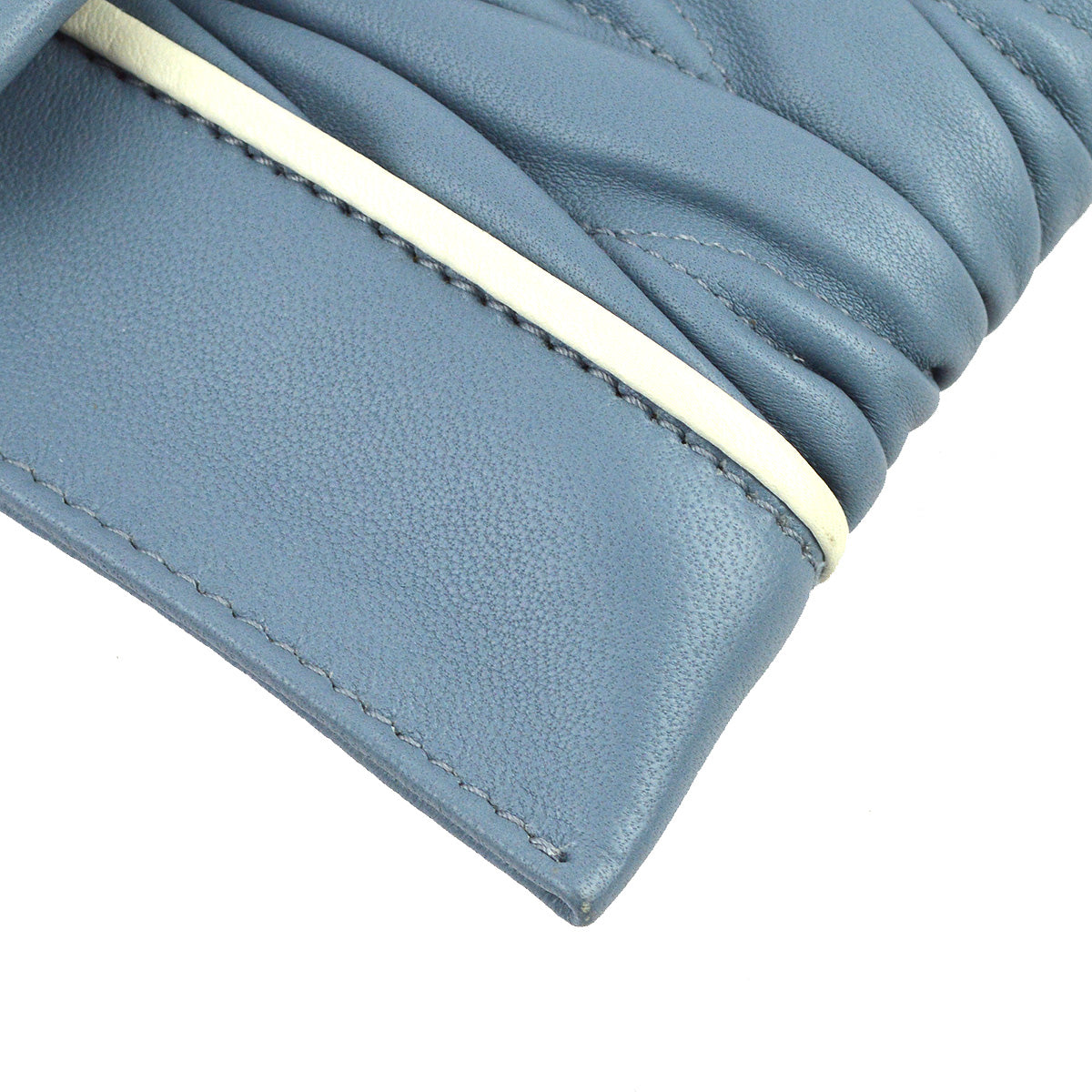 damage Miu Miu Light Blue Shoulder Bag