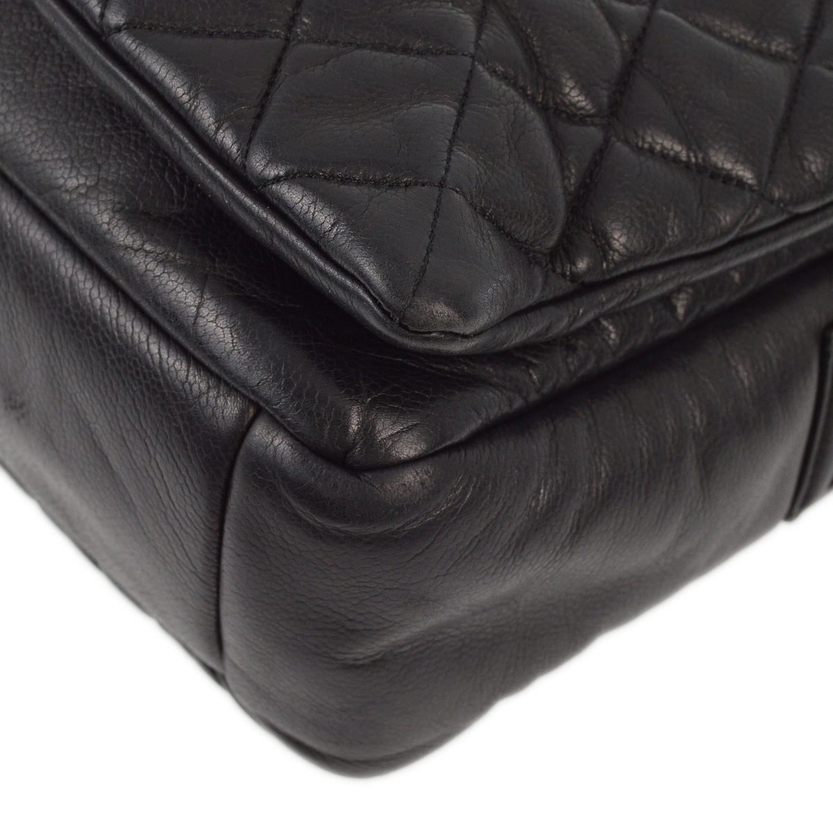 Chanel 2009-2010 Black Caviar Coco Cocoon Shoulder Bag