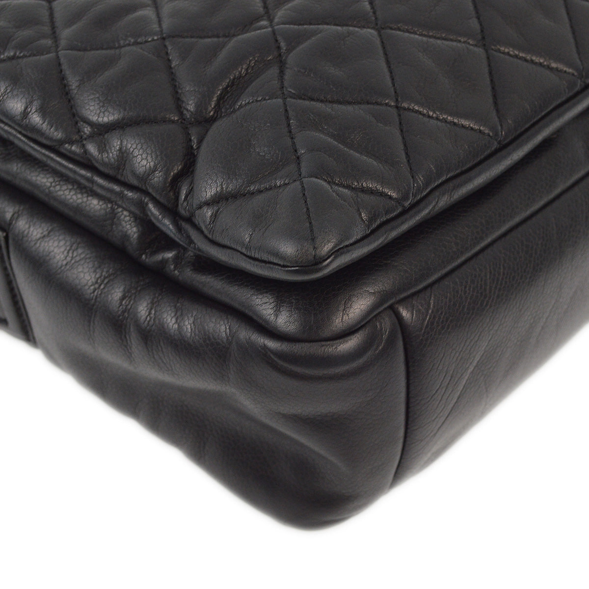 Chanel 2009-2010 Black Caviar Coco Cocoon Shoulder Bag