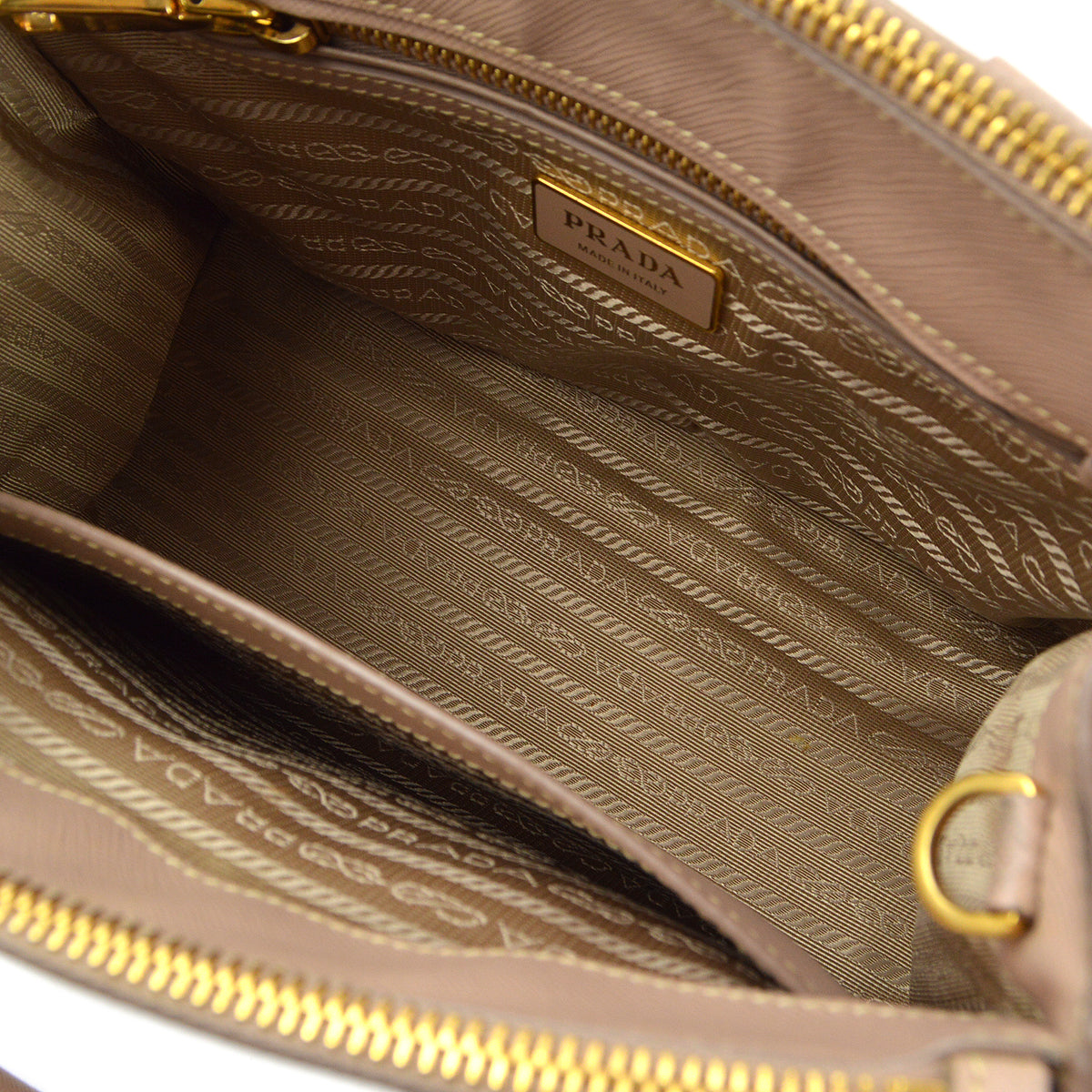 Prada Pink Galleria Saffiano Small 2way Handbag