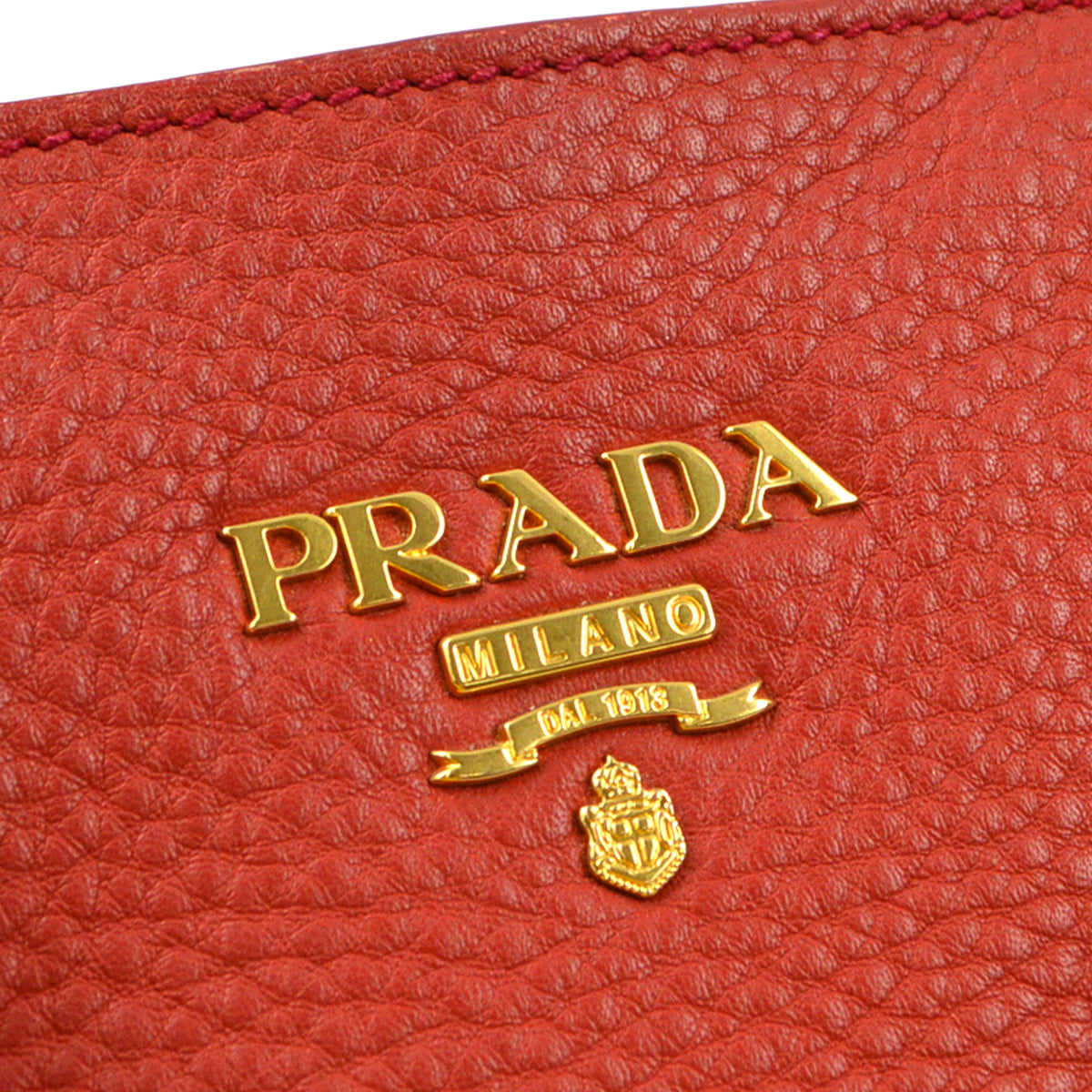 Prada Red 2way Shoulder Handbag