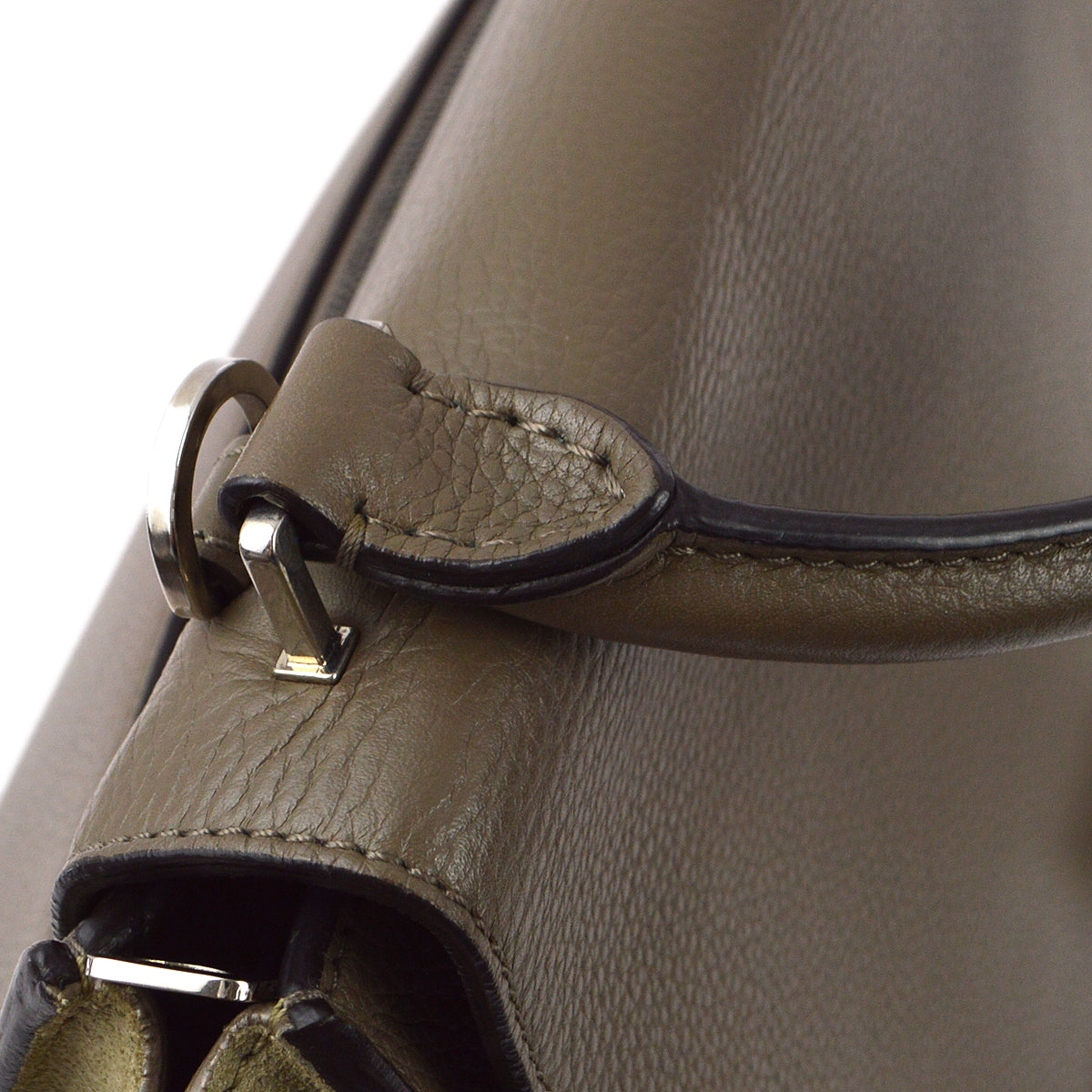 Celine Gray Trapeze 2way Tote Handbag