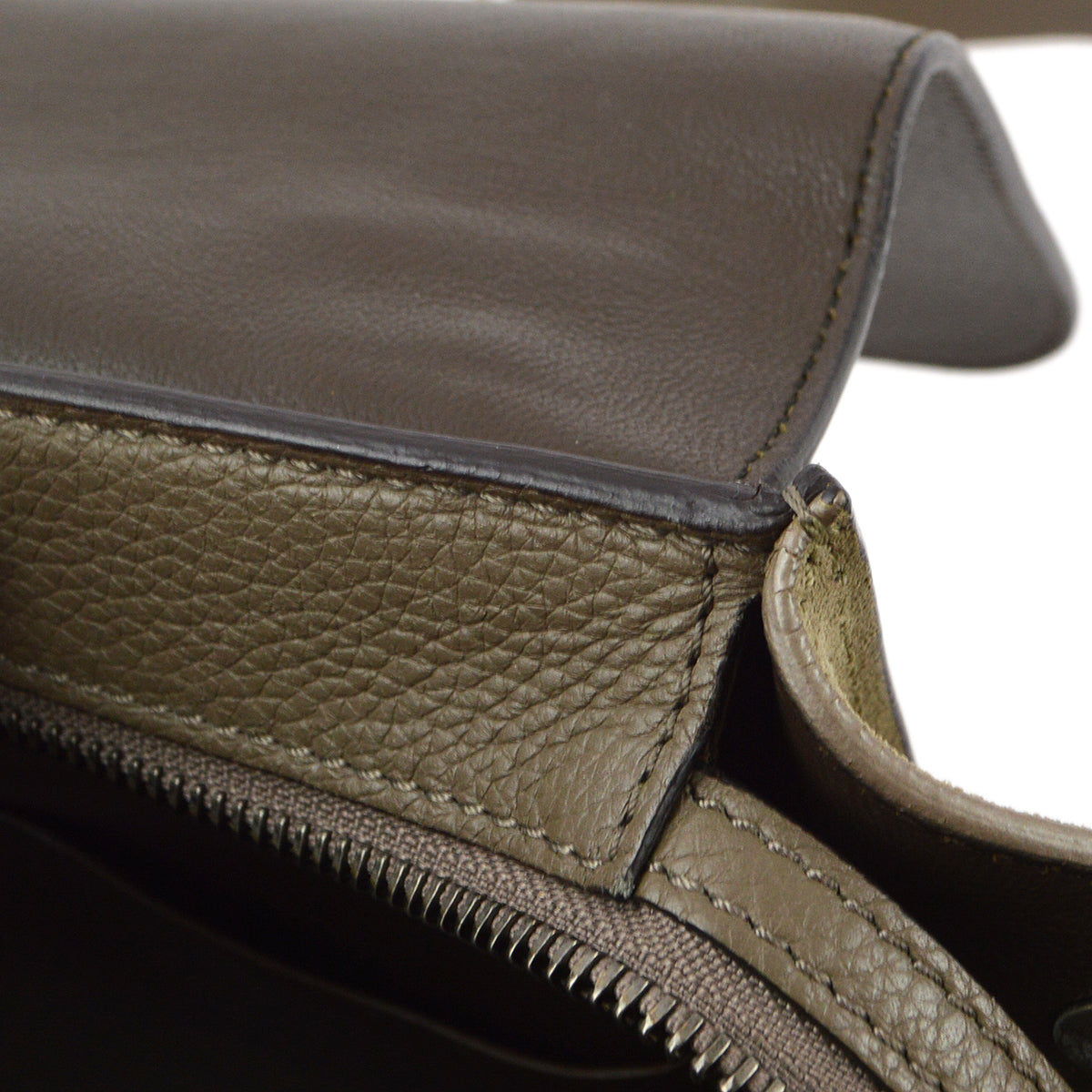 Celine Gray Trapeze 2way Tote Handbag