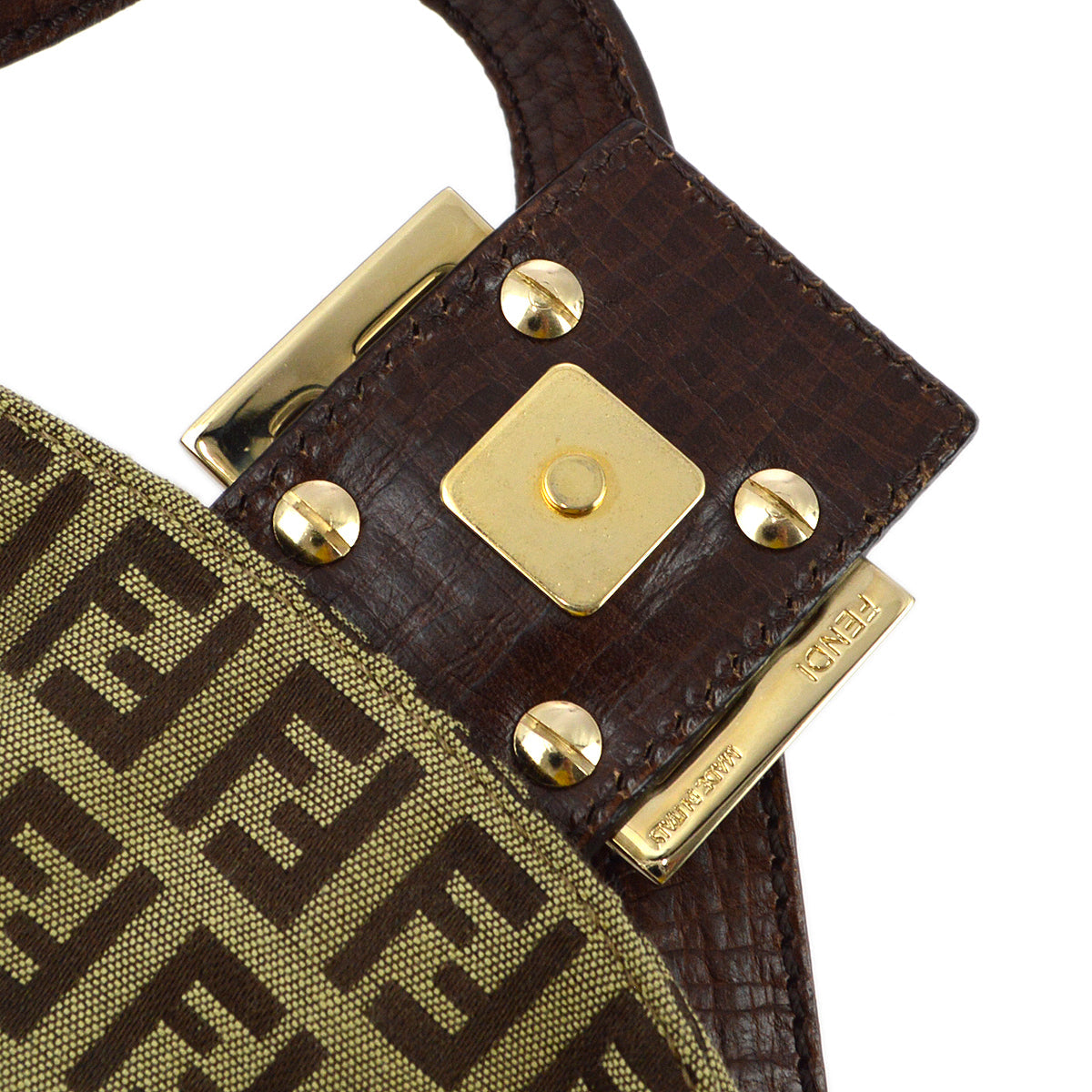 Fendi Beige Zucchino Handbag