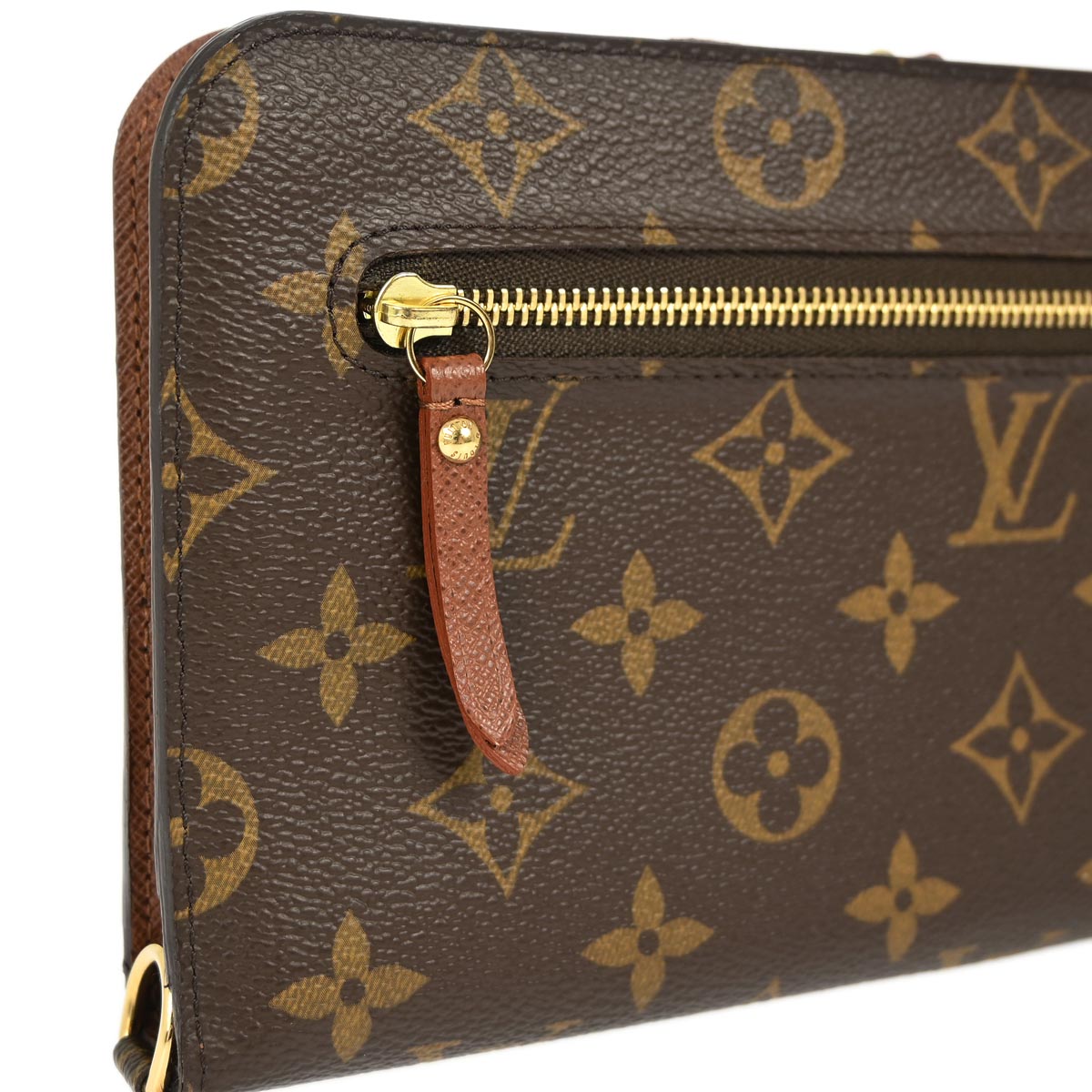 Louis Vuitton 2000 Monogram Organizer Insolite Round Zip Wallet M66566