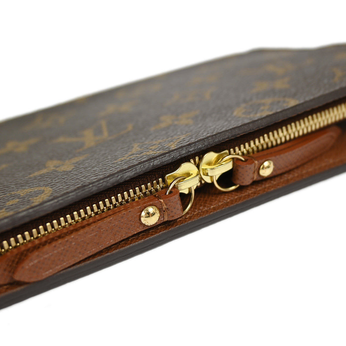 Louis Vuitton 2000 Monogram Organizer Insolite Round Zip Wallet M66566