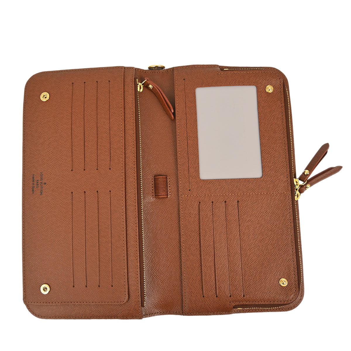 Louis Vuitton 2000 Monogram Organizer Insolite Round Zip Wallet M66566