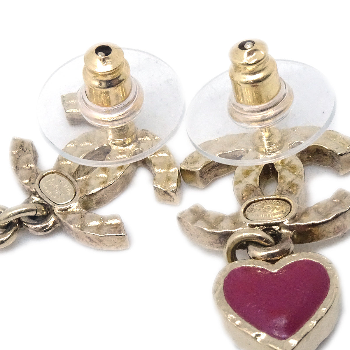 Chanel 2018 Dangle Earrings Gold A18V