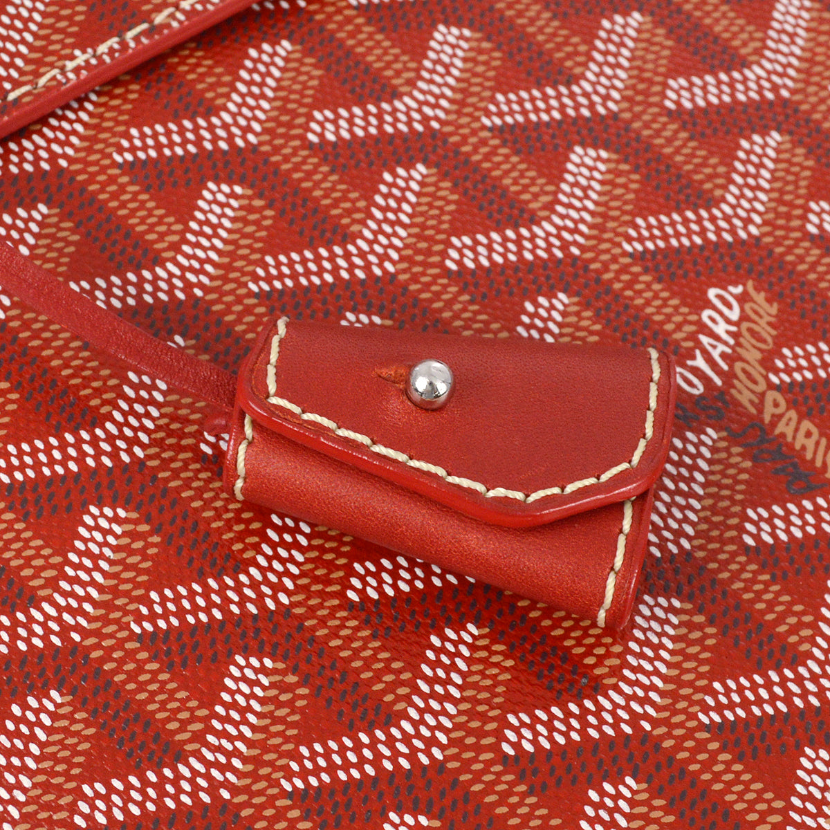 Goyard 2010 Red Chypre Briefcase