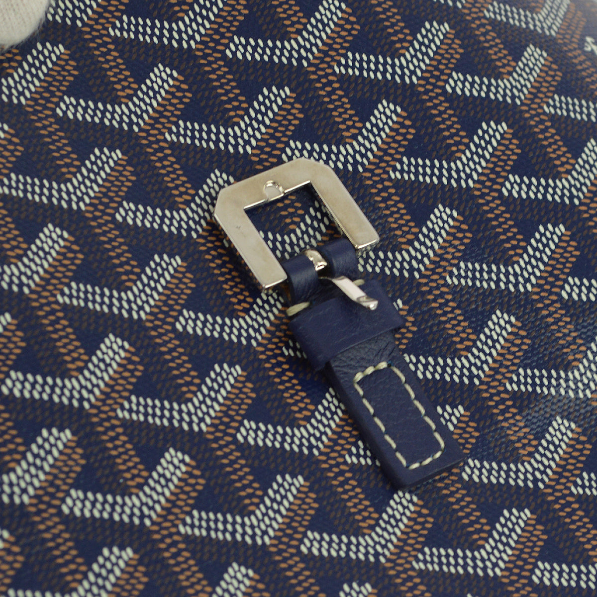 Goyard 2018 Blue Capetien MM Messenger Bag