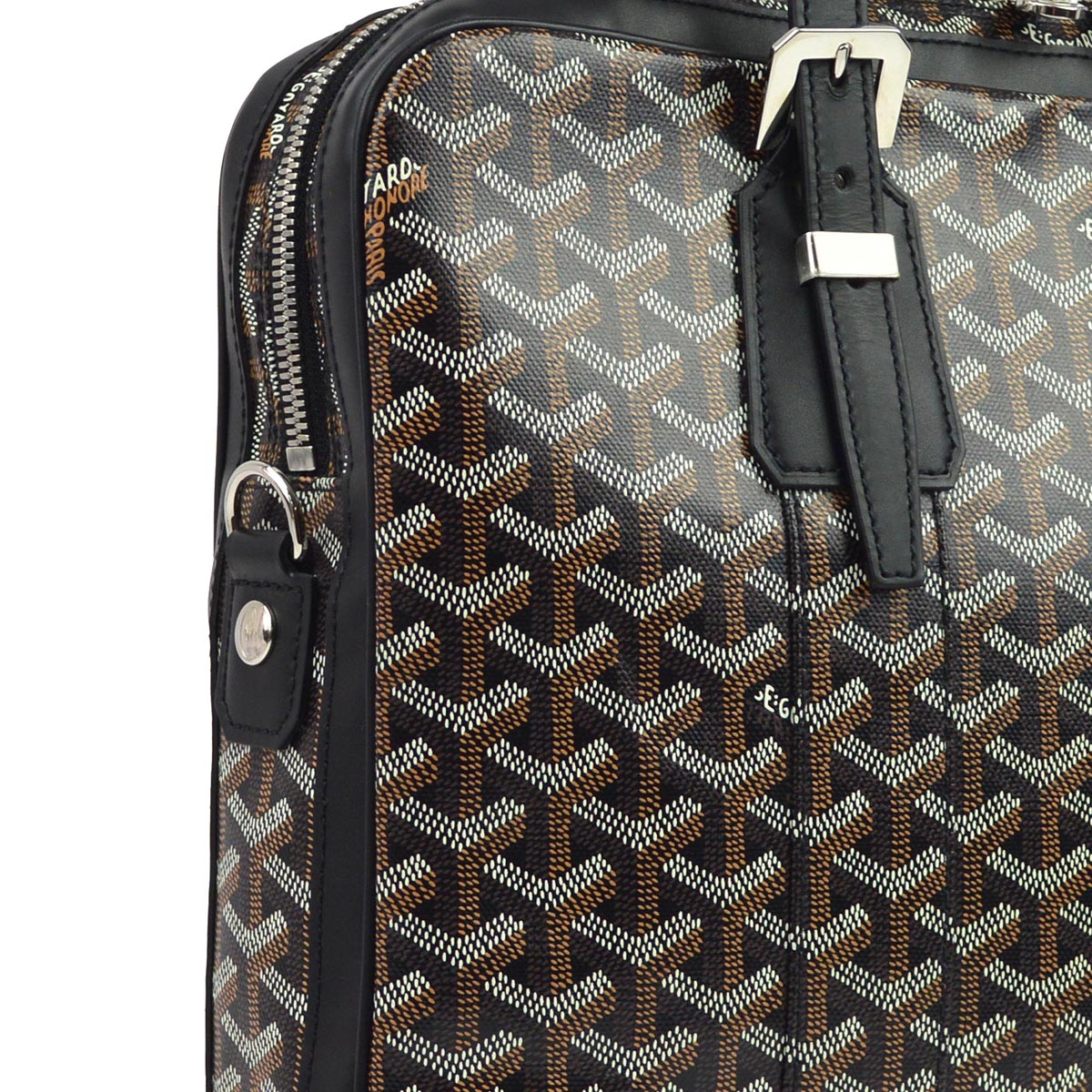 Goyard 2022 Black Ambassade PM Briefcase Business Handbag