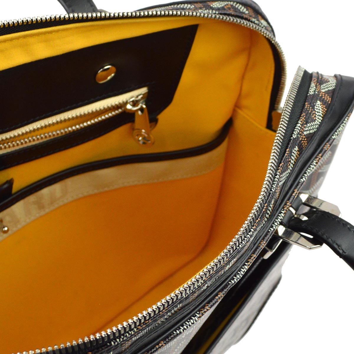 Goyard 2022 Black Ambassade PM Briefcase Business Handbag