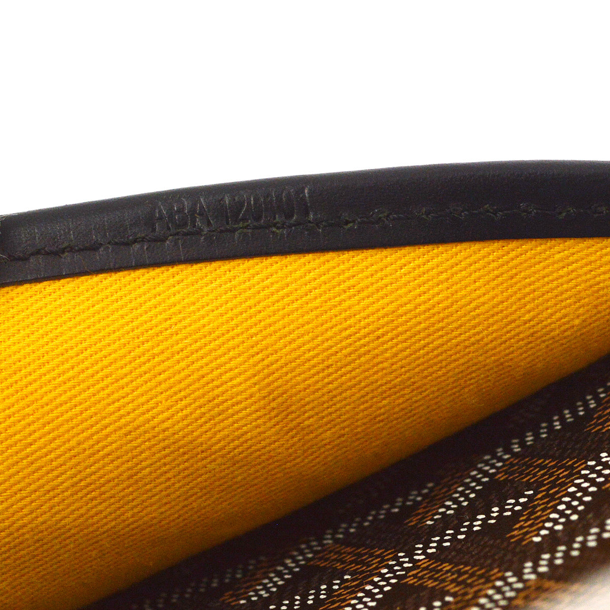 Goyard 2010 Black Diplomat Briefcase Business Handbag