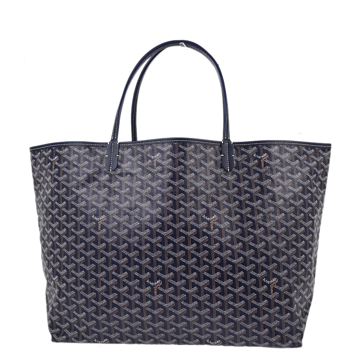 Goyard Navy Saint Louis GM Tote Handbag