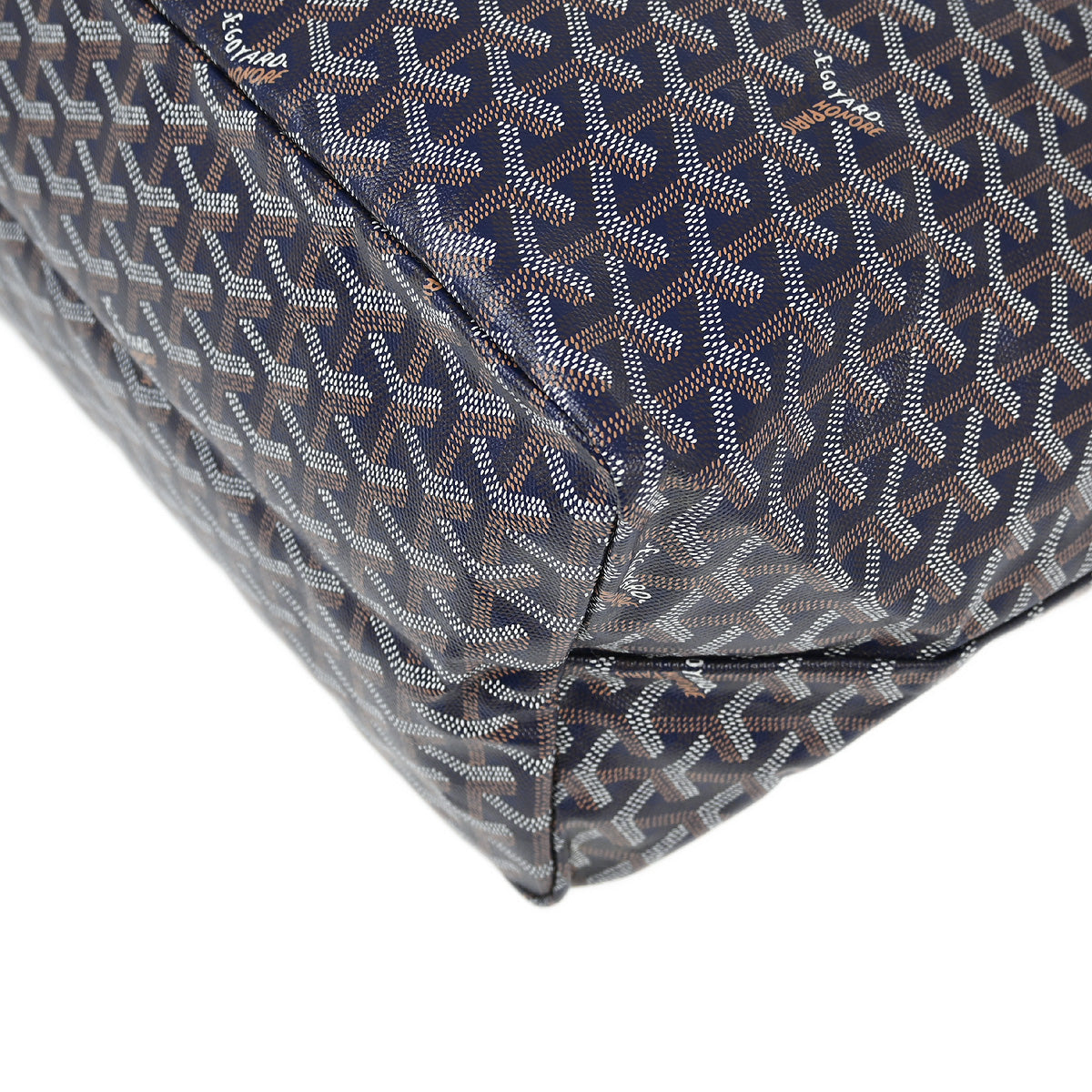 Goyard Navy Saint Louis GM Tote Handbag