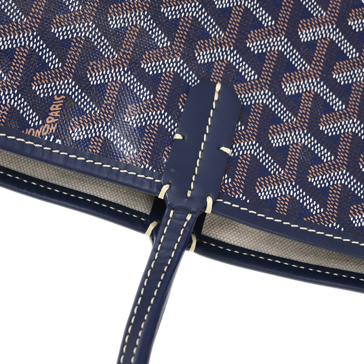 Goyard Navy Saint Louis GM Tote Handbag