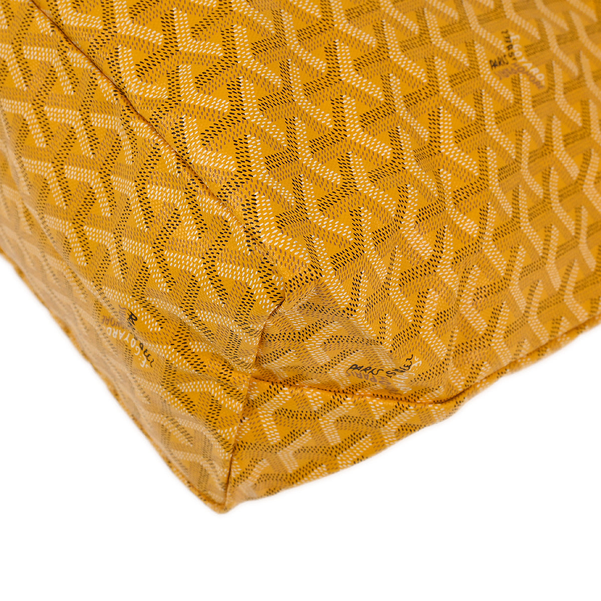 Goyard Yellow Saint Louis PM Tote Handbag