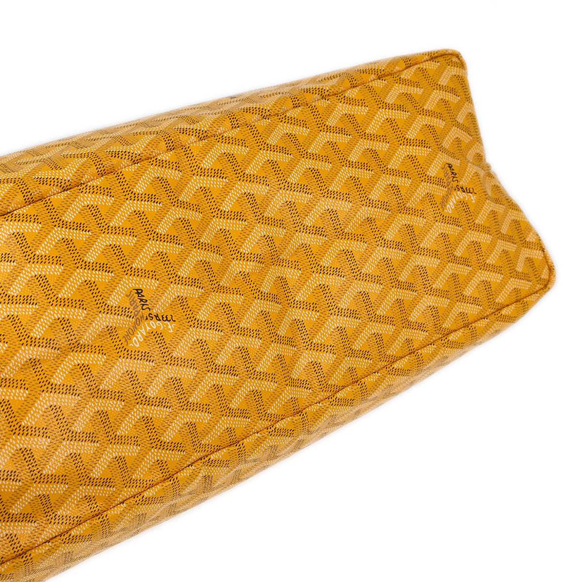 Goyard Yellow Saint Louis PM Tote Handbag
