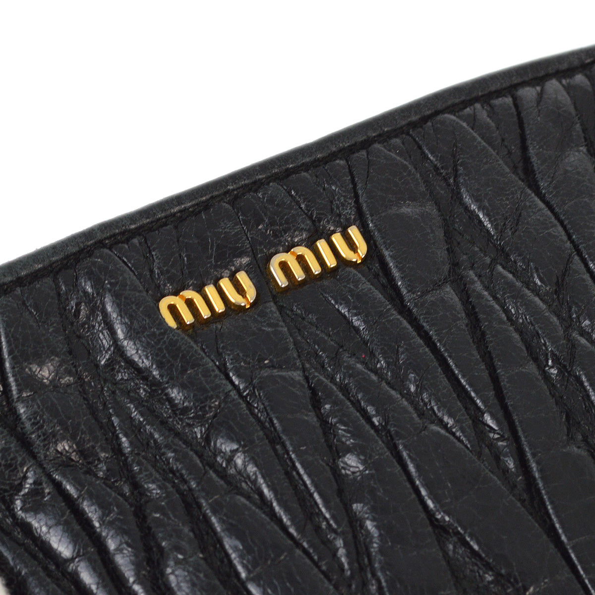 Miu Miu Black 2way Shoulder Handbag