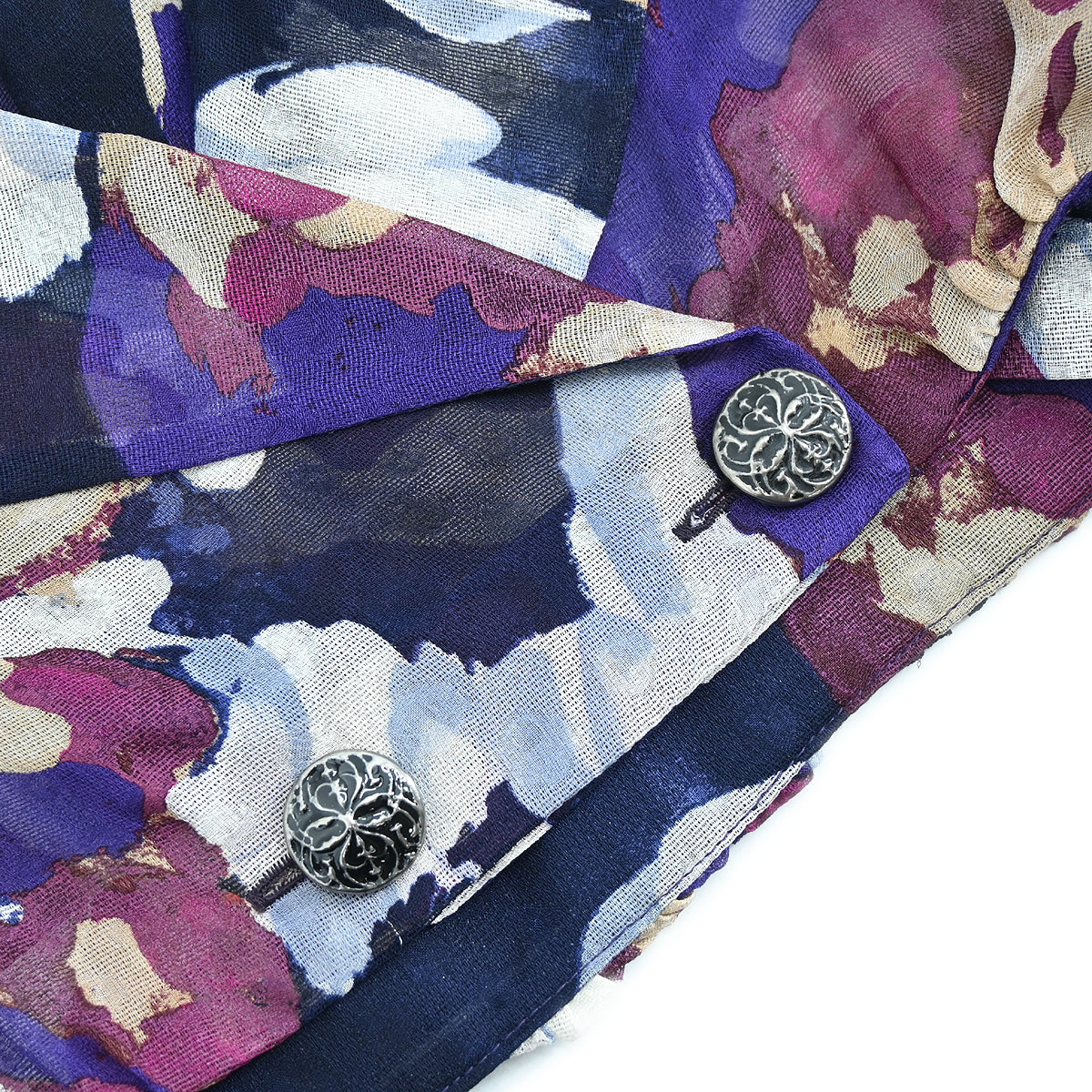 Chanel 2010 Blouse Shirt Navy #38