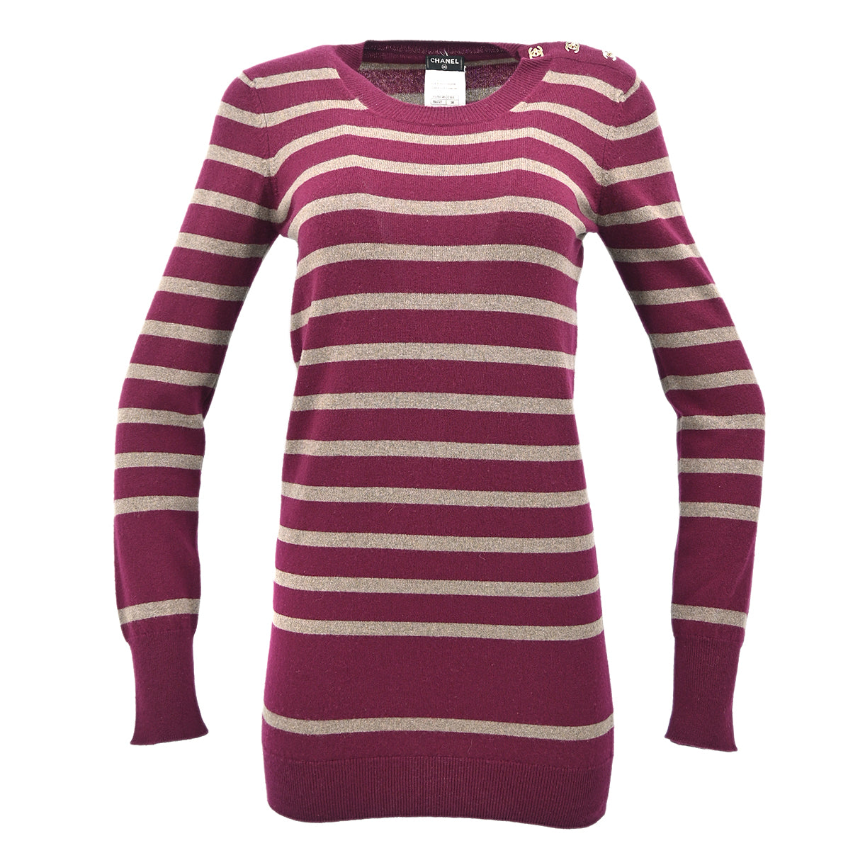 Chanel 2011 Dress Bordeaux #38