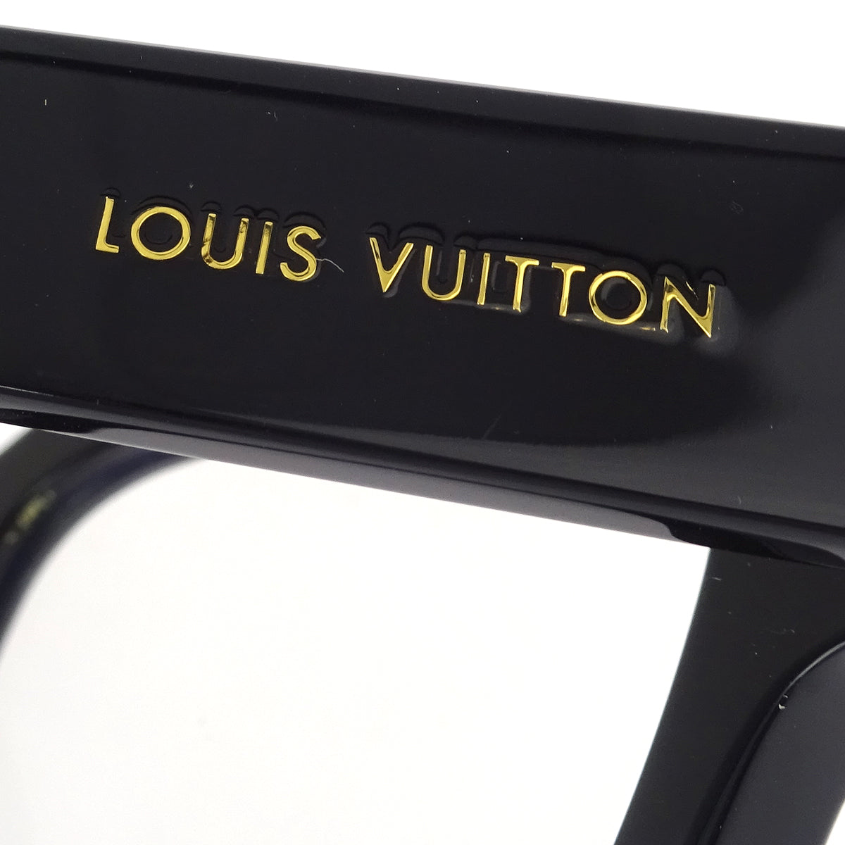 Louis Vuitton Sunglasses Eyewear Black Small Good