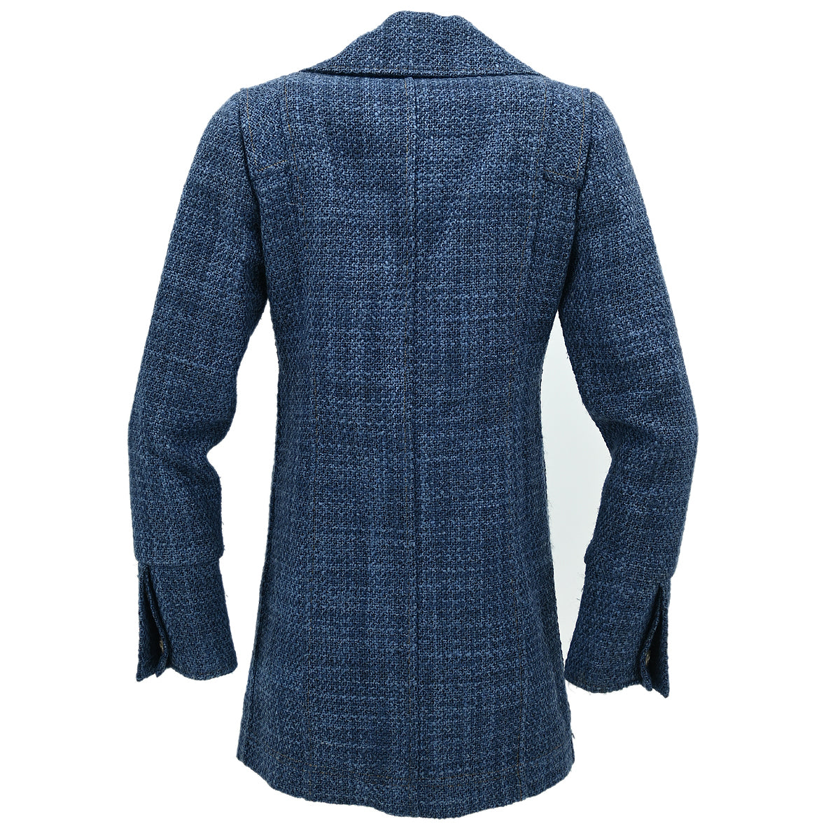 Chanel 2010 Double Breasted Jacket Blue #36