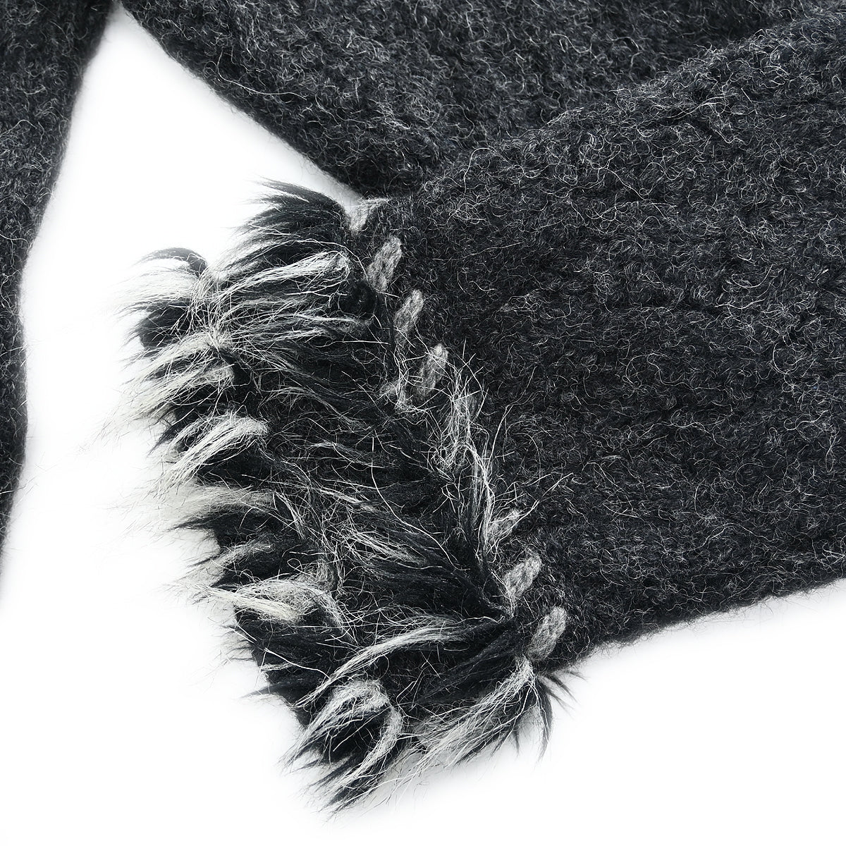 Chanel 2010 Zip Up Cardigan Dark Gray #36