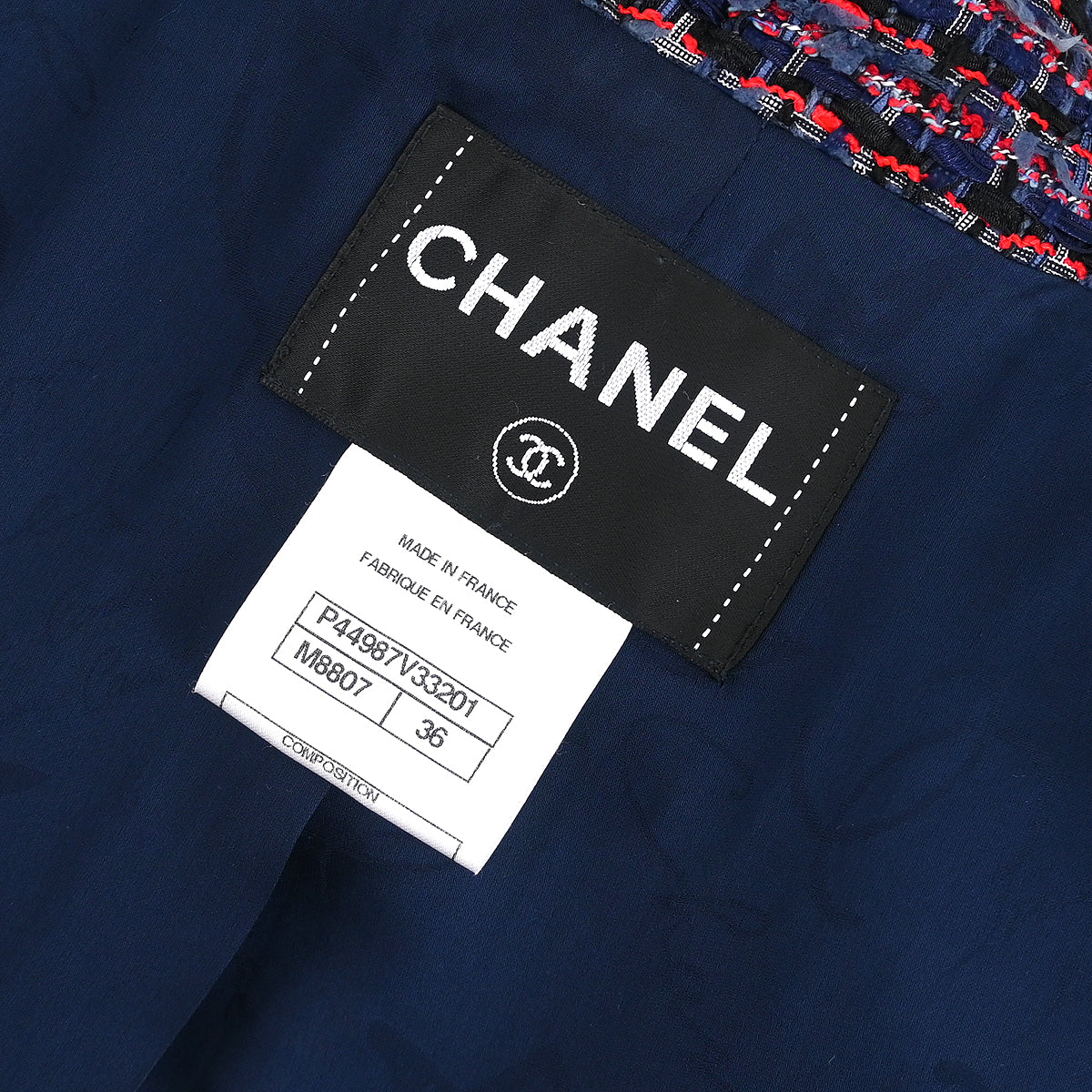 Chanel 2012-2013 Single Breasted Jacket Navy #36