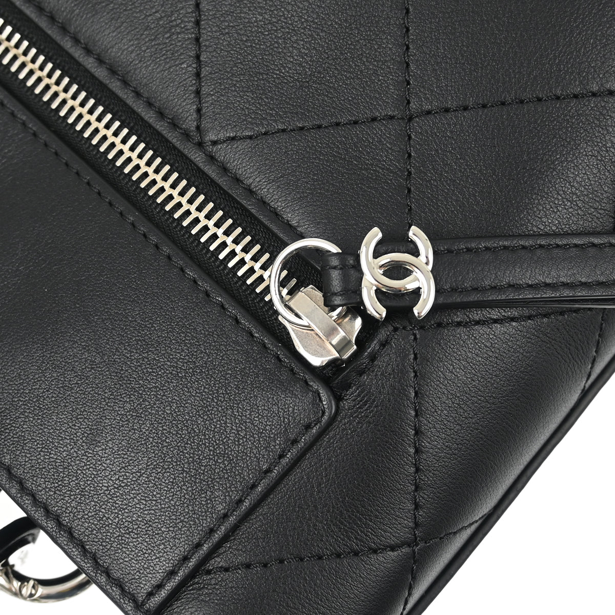 Chanel 2019 Black Lambskin 31 Rue Cambon 2way Bucket Shoulder Handbag