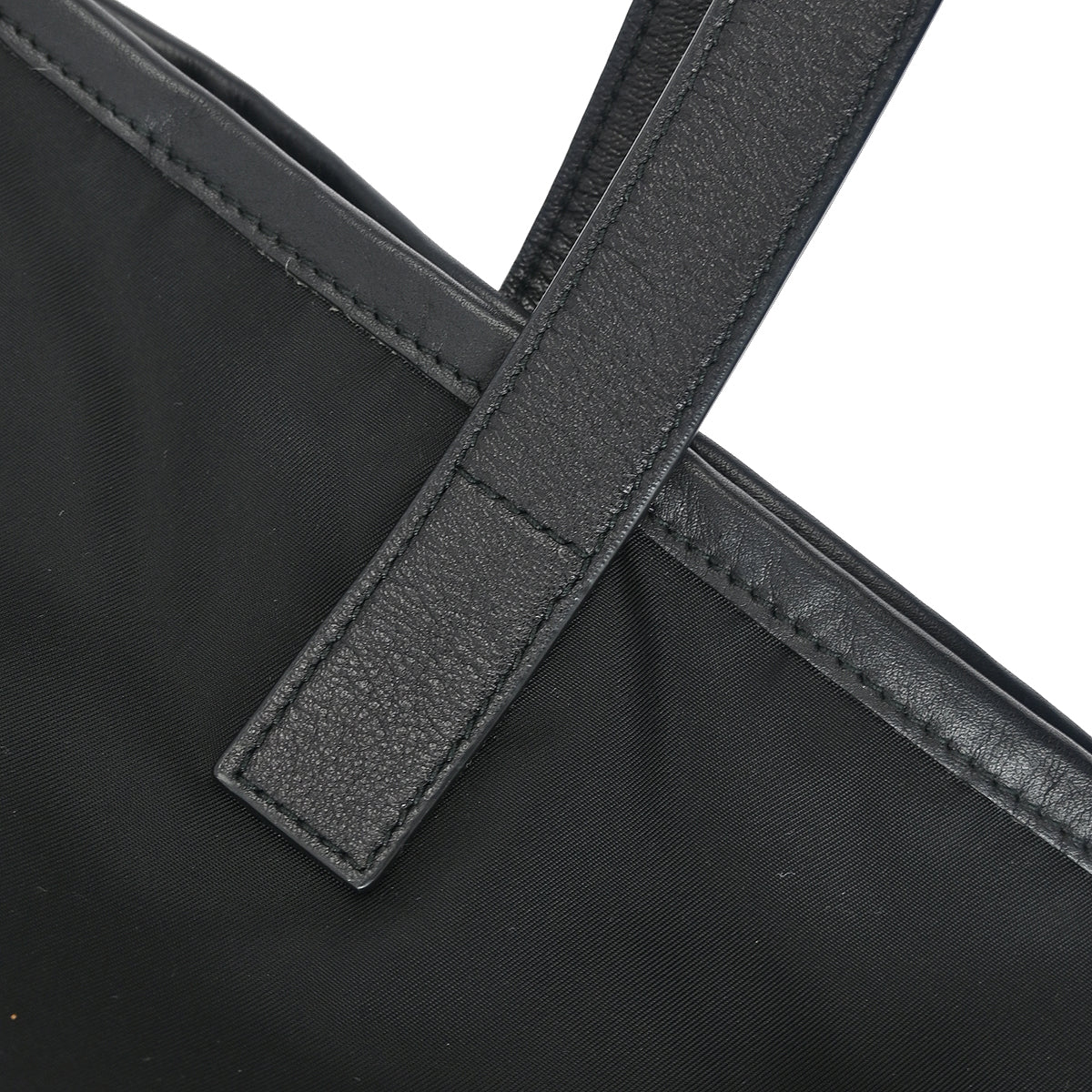 Prada Black Nylon Tote Handbag