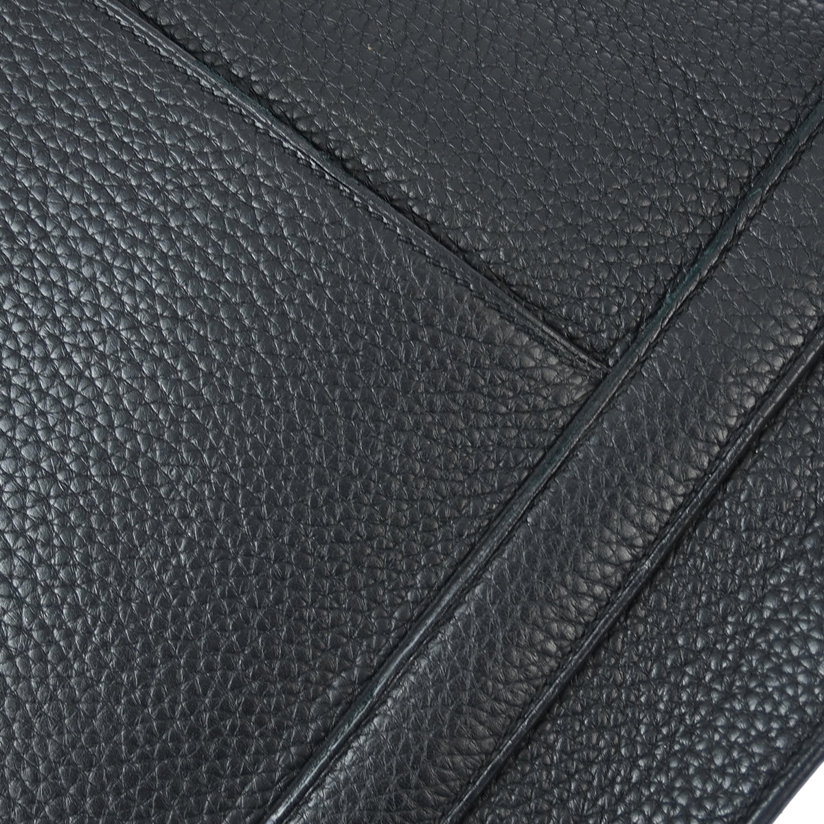 Hermes 2013 Black Taurillon Clemence Steve Caporal 27 Messenger Bag