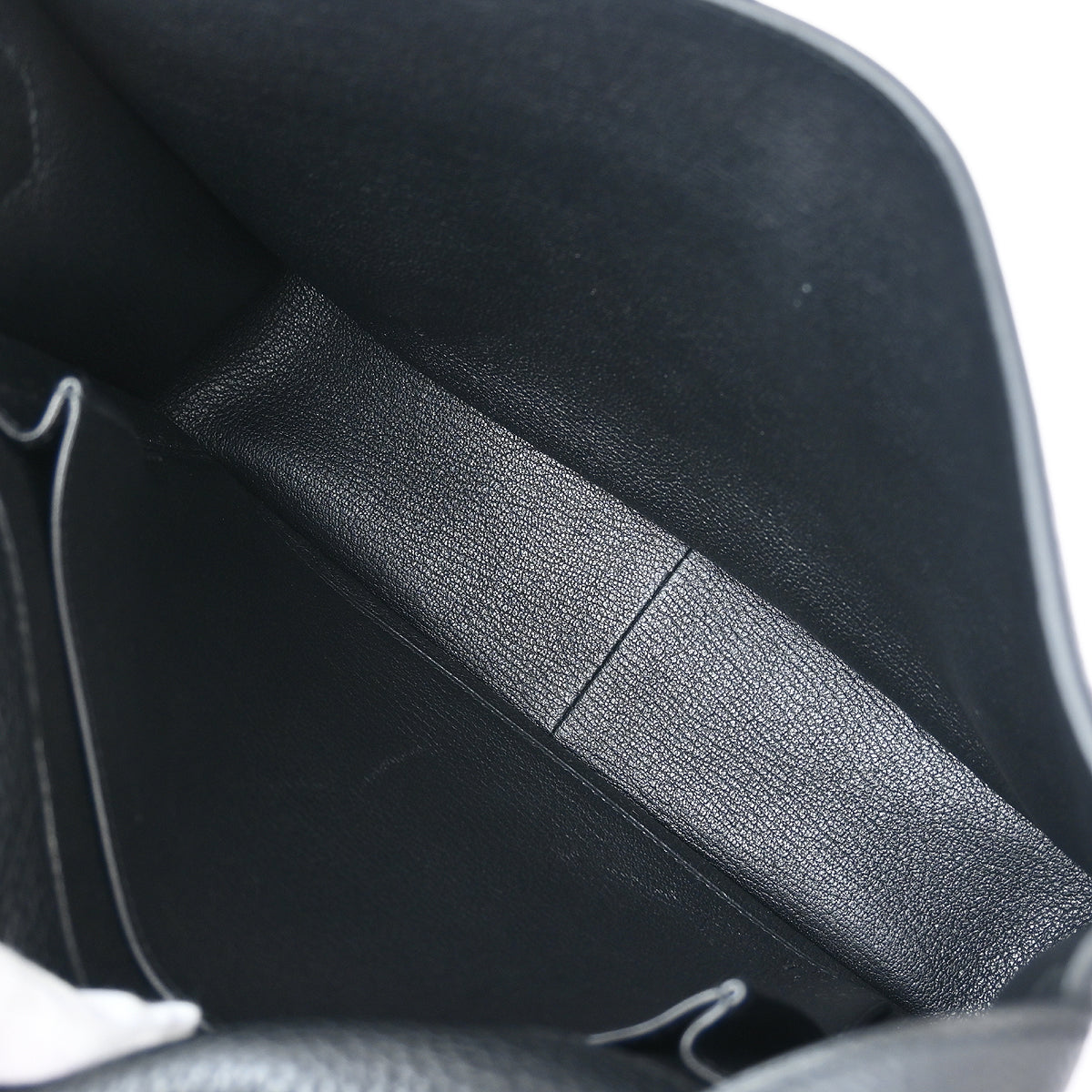 Hermes 2013 Black Taurillon Clemence Steve Caporal 27 Messenger Bag