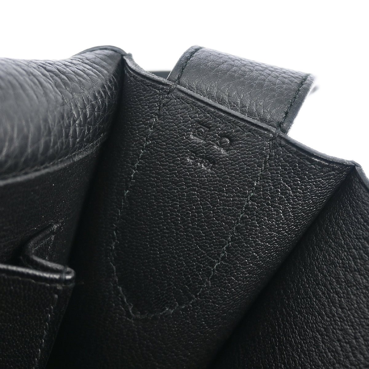 Hermes 2013 Black Taurillon Clemence Steve Caporal 27 Messenger Bag