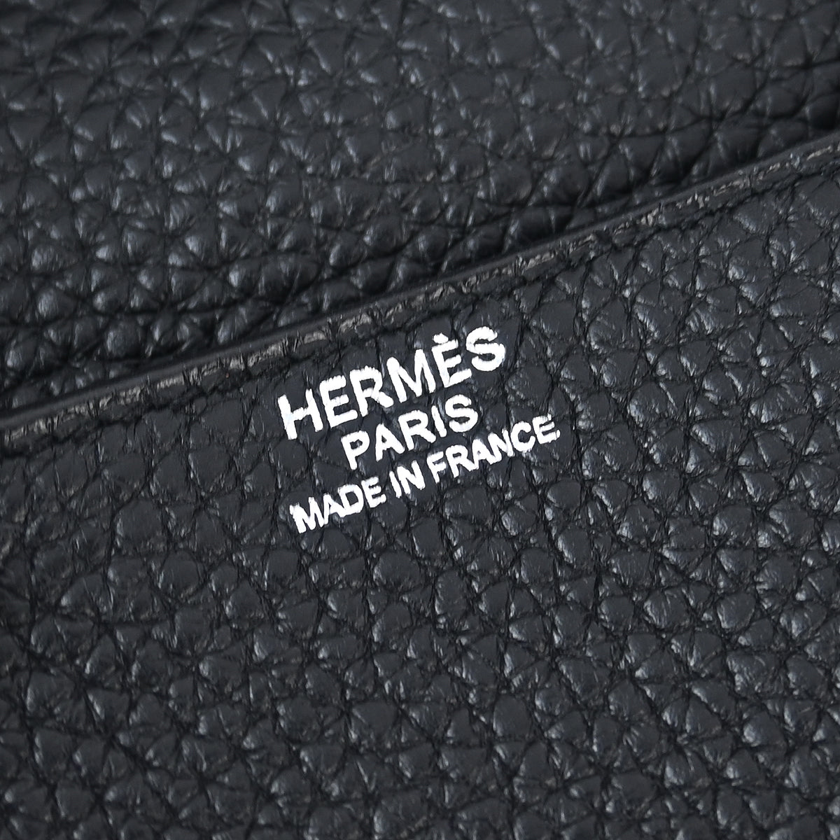 Hermes 2013 Black Taurillon Clemence Steve Caporal 27 Messenger Bag